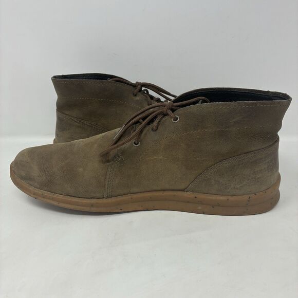 Danner Boots Mens 10 D Pilgrim Chukka Bracken Leather Shoes Brown Suede 37641 main image 8